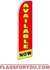 Available Now Wind Feather Flag 2.5' x 11.5'