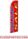 Holiday Sale Wind Feather Flag 2.5' x 11.5'