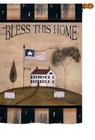 Bless This Home House Flag