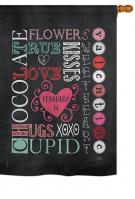 Valentine\'s Subway House Flag