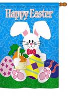 Happy Bunny House Flag