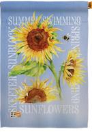 Summer Sunflower Decorative House Flag