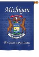 Michigan House Flag