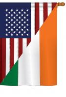 US Irish Friendship House Flag