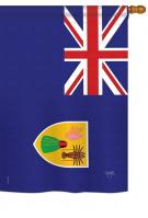 Turks and Caicos Islands House Flag