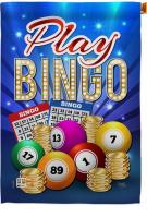 Play Bingo Decorative House Flag