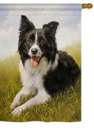 Border Collie House Flag