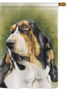 Basset Hound House Flag