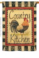 Country Kitchen House Flag