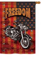 Americana Motorcycle Banner House Flag