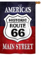 Route 66 House Flag