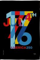 July 4th 1776 USA 250 House Flag