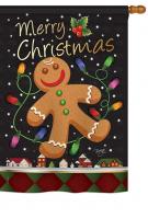 Gingerbread House Flag