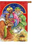 Three Kings Gifts House Flag