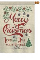 Love and Joy Linen House Flag