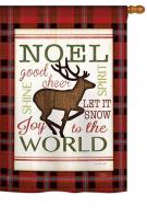 Cheer to Reindeer House Flag