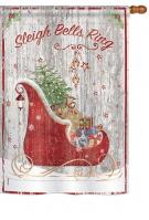 Sleigh Bells Ring House Flag