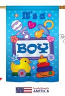 Baby Boy House Flag