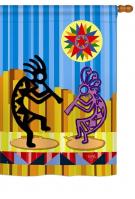 Kokopelli Dream House Flag