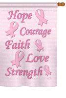 Hope, Faith, Courage House Flag