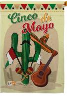 Fiesta Cinco de Mayo House Flag