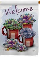 Welcome Decorative House Flag