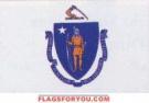2\' x 3\' Massachusetts flag