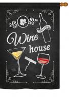 Wine House House Flag