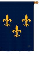 Midwest French American House Flag