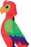 Red Parrot Zany Pal