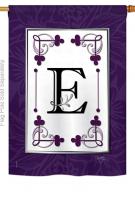 Classic E Monogram House Flag