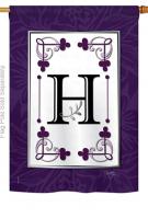 Classic H Monogram House Flag