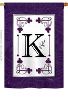 Classic K Monogram House Flag