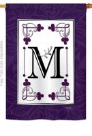 Classic M Monogram House Flag