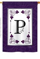 Classic P Monogram House Flag