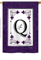 Classic Q Monogram House Flag