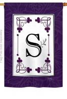 Classic S Monogram House Flag