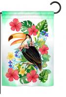 Tropical Toucan Garden Flag