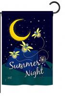 Summer Fireflies Garden Flag