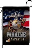 Marine Semper Fi Garden Flag