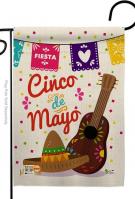 Fiesta Cinco de Mayo Decorative Garden Flag