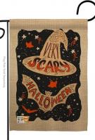 Very Scary Halloween Garden Flag