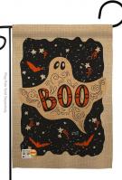 Ghoulish Boo Garden Flag