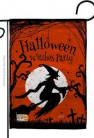 Witches Party Garden Flag