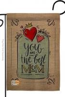 The Best Mom Garden Flag