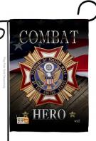 Veterans Hero Decorative Garden Flag