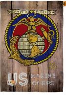 US Marine Corps Decorative House Flag