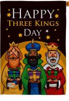 Three Kings Day House Flag