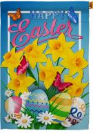 Daffodils Easter House Flag