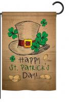 St Pat\'s Hat Garden Flag